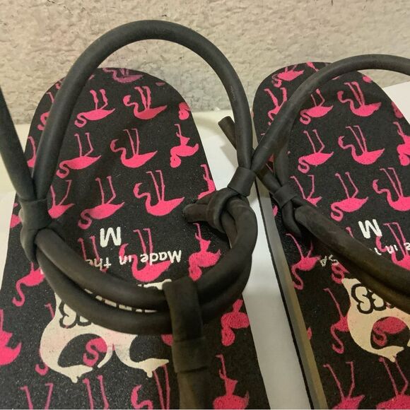 TIDDIESSHACK Lawn Flamingo Chi Chis sandals size M - Picture 4 of 5